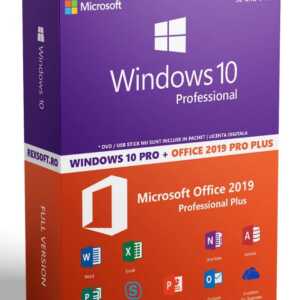 Oferta ieftina Windows 10 si Office 2019